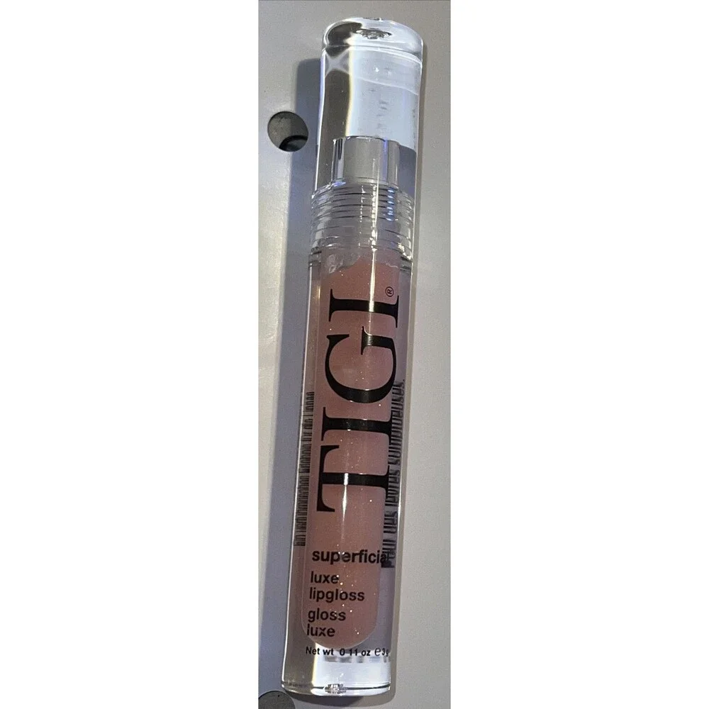 TIGI Luxe Lipgloss Superficial Luxe Lipgloss NEW! .11 oz